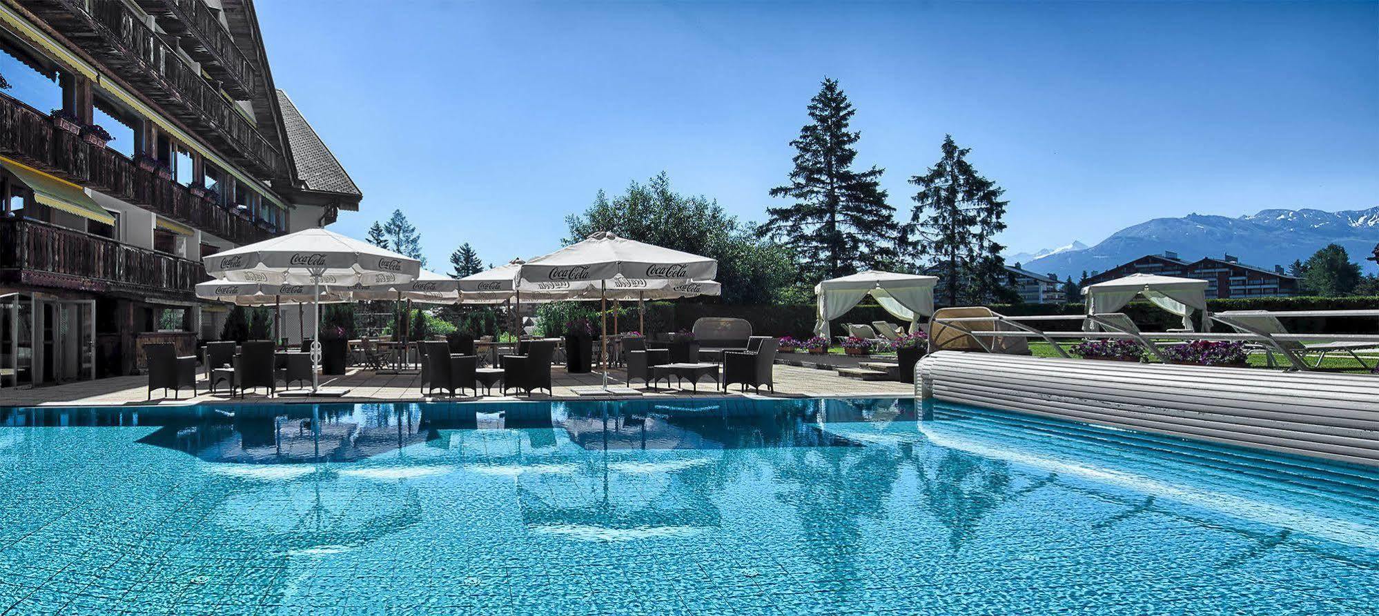 Hotel Etrier Crans-Montana Exterior foto